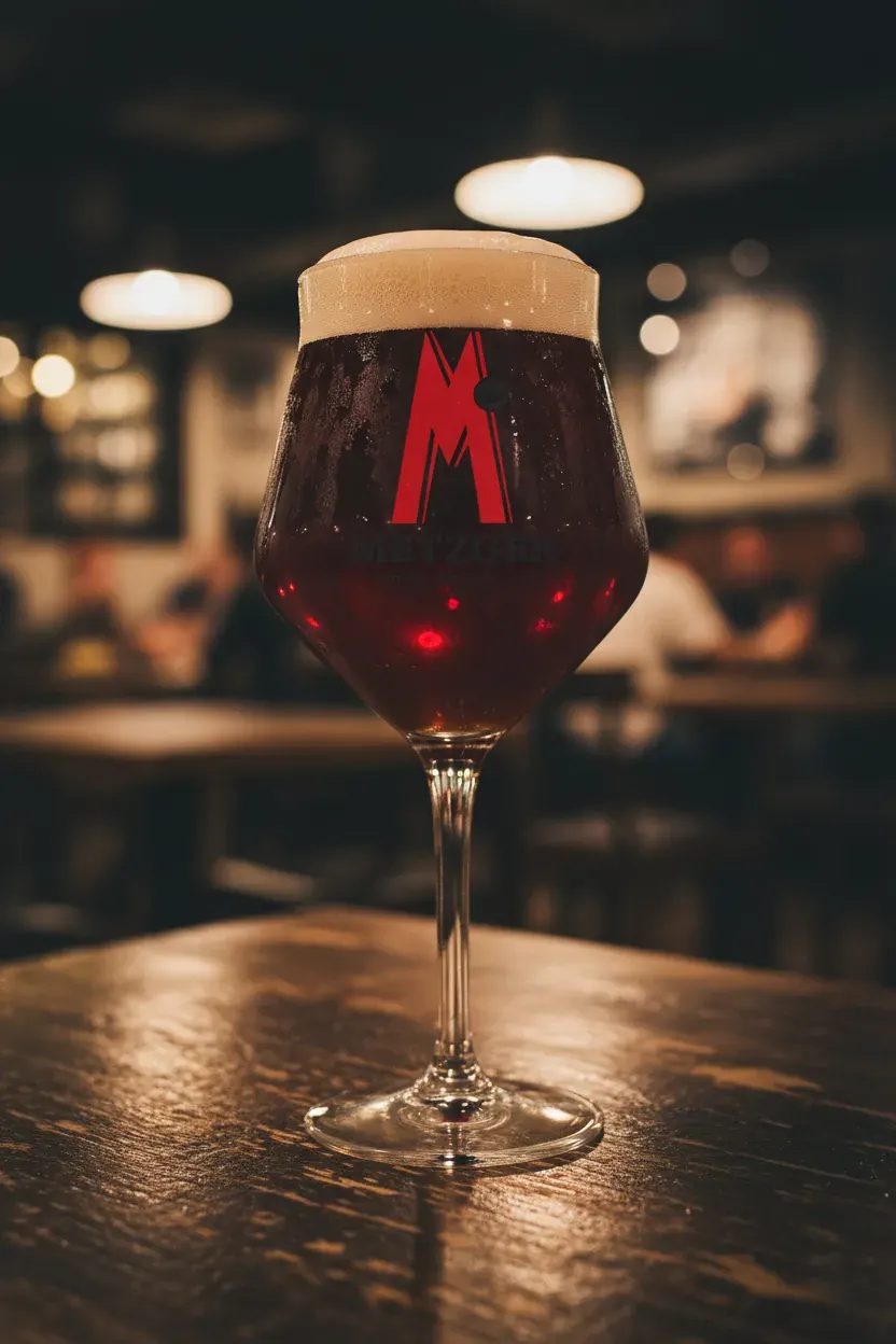 Doppel Bock servita nel bicchiere